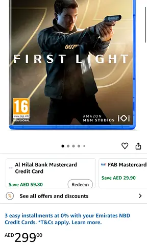 007 First Light for Sony PlayStation 5