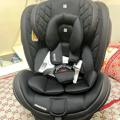 Kikkaboo convertible baby car seat - Black, good condition