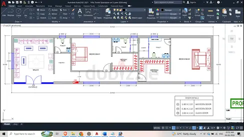 I am doing Services Like Autocad drawings and renderings I prepare