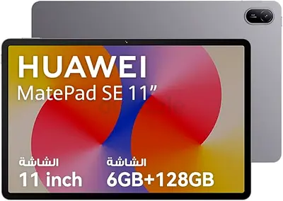 HUAWEI MatePad SE Tablet, 11-inch Eye Comfort Display, Large Capacity Battery, 6GB+128GB, Wifi