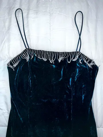 100 aed Bundle disco pants mini green dress and green sequin skirt