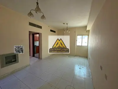 غرفة وصالة النعيمية 1 أقل سعر تكييف مركزي 27 ألف سنوي 6 دفعات قرب مدرسة الحكمة والخدمات سهل المخرج دبي والشارقة جاهز للسكن