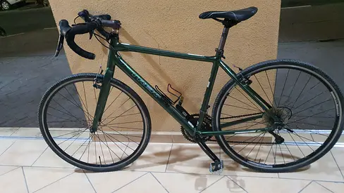 Used Trek road race bike — 21-speed, drop bars, good for city rides