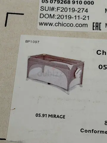 Chicco Easy Sleep Mirage Portable Travel Cot - Brand New