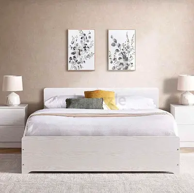 QUEEN BEDROOM 160X200 - WHITE