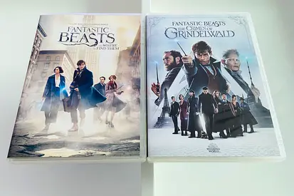 2 Fantastic Beasts Movie DVD’s