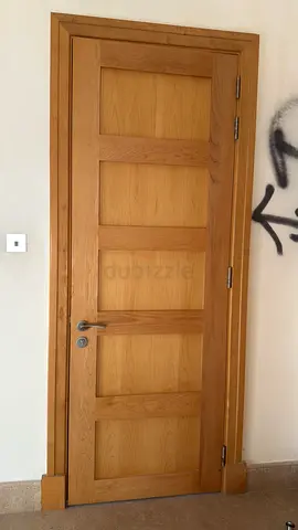Modern Wooden Door with Frame - Excellent Condition✨