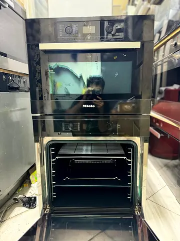 Miele latest model black version electric oven and microwave set built-in 60cm