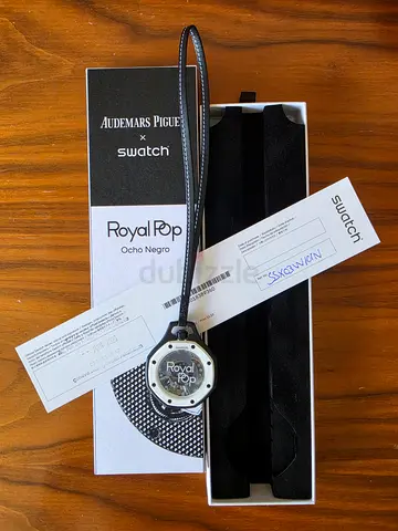 Swatch X AP Royal Pop Ocho Negro