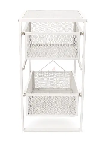 White ikea drawers