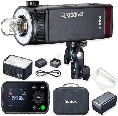 Godox AD200 Pro II TTL Pocket Flash ( BRAND NEW )