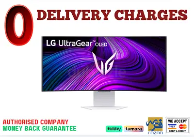 LG UltraGear 34 Inch CURVED OLED GAMING MONITOR- 240Hz- 1 Year Warranty