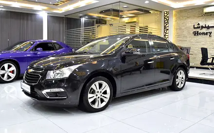 EXCELLENT DEAL for our Chevrolet Cruze LT ( 2016 Model ) in Black Color GCC Specs