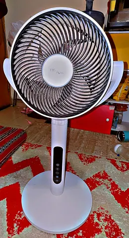 Levoit 20dB Quiet Fan for Bedroom, 12 Speeds, 4 Modes, 12H Timer, 90°+120° Oscillating Stan