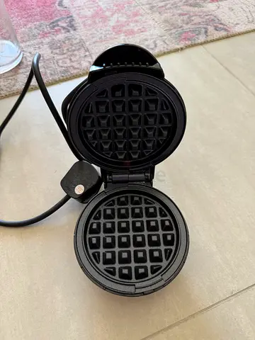 Compact Electric Waffle Maker - Good Condition