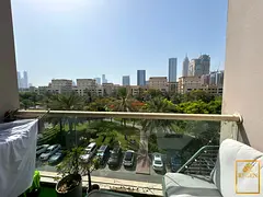 Furnished 1BR Apartment | Al Samar 1 | Balcony with Park &amp; City Views