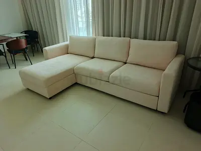 As perfect condition IKEA vimle beige color sofabed with storage