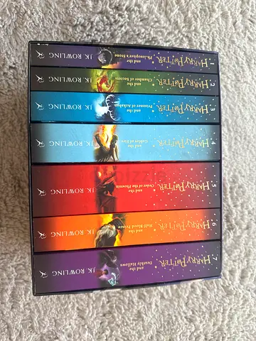 Harry Potter 1-7 Complete Box Set by J.K. Rowling (Paperback) brand new condition