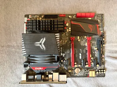 Asus Maximus VII Hero Motherboard, i5-4570 3.2GHz CPU, 32GB Kingston Hyper Beast Ram (DDR3-1333MHz)