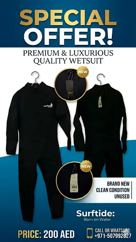 🏄‍♂️ Full Body Surfing / Diving Suit – Medium Size
بدلة سباحة / غوص كاملة – مقاس متوسط

High-qualit