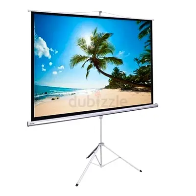 iView T180 96 Inch Ratio 1:1 Diagonal Tripod Projector Screen