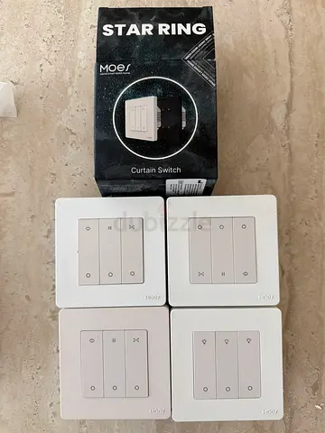 Smart curtain switches MOES