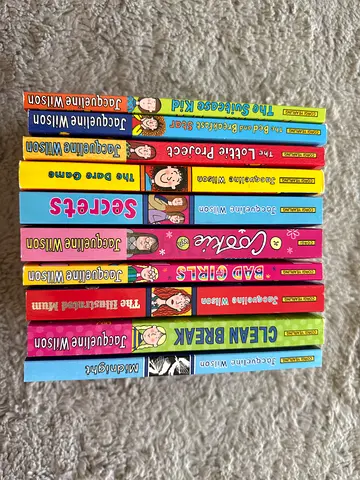 Collection of Jacqueline Wilson children’s novels (10 books) - good condition