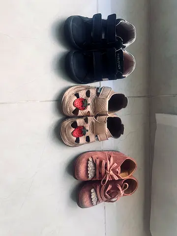 Bundle of 3 Toddler Shoes (Size 23) Good Used Condition