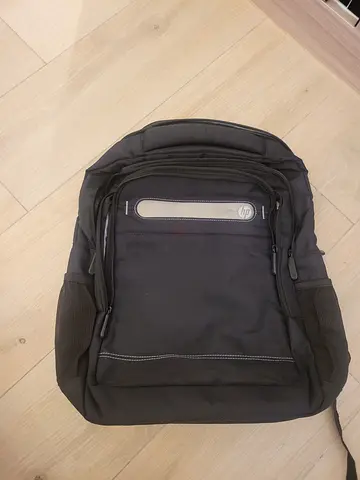 HP laptop backpack Black multi-compartment in excellent condition