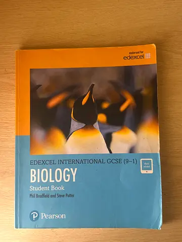 Igcse edexcel biology textbook ( minimal markings)