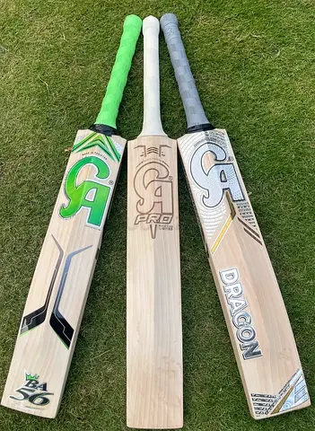 Set of 3 Cricket Bats (CA  Dragon) -New  Good Condition