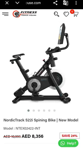 Nordicktrack X22i Spining Bike