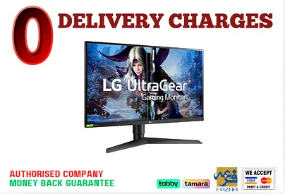 LG 27 Ultragear QHD Nano IPS Gaming Monitor - 144Hz- 1 Year Warranty