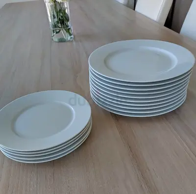 IKEA 365 White Dinner and Side Plate set