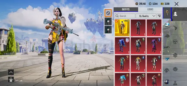 Pubg M416 Glacier level 5-M416 Fire Account for Sale