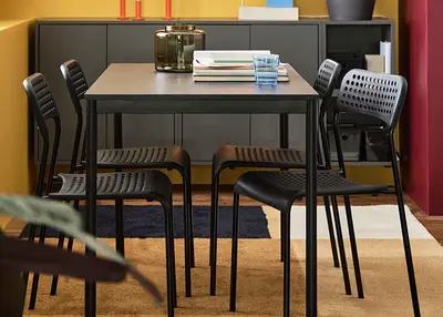 Table and chairs