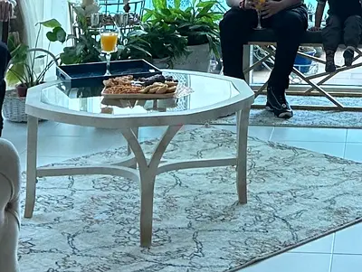 URGENT SALE Glass Top Coffee Table