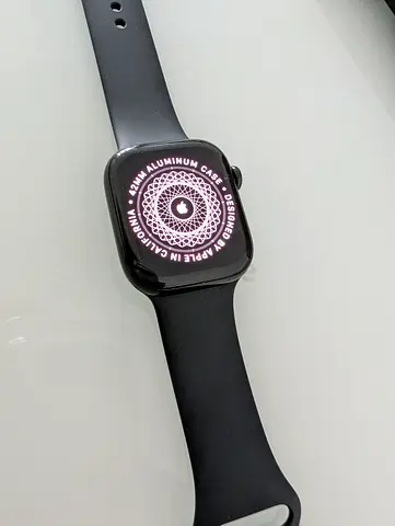 Apple Watch Series 10 (Black Aluminum) with original box  accessories (+6 extra bands)