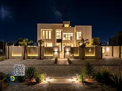 luxurious 6BR villa with pool and rooftop , including electricity and water, AC in Al Yasmin. Freeho