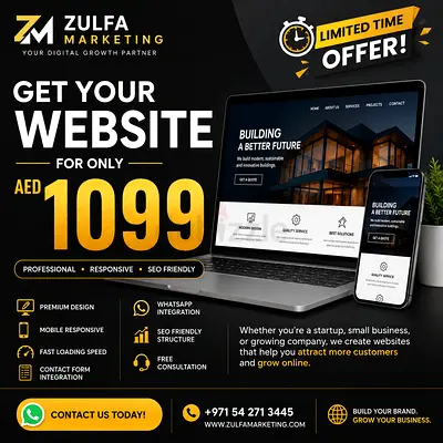 Get Your Company Website in 1099 AED