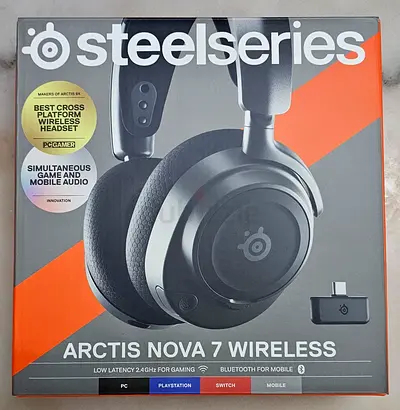 SteelSeries Arctis Nova 7 Wireless Multi-Platform Gaming Headset