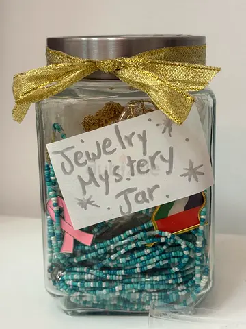 Jewelry mystery jar