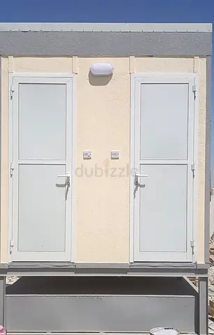 Portable Toilet Cabin – Ready to Use, Plumbing Installed