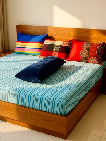 KING SIZE Solid Wood Bed Frame