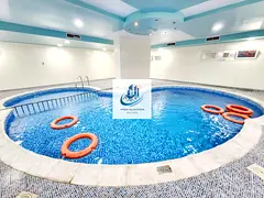 Gym &amp; Swimming Pool Free Yearly Deal 2BHK In 50K With Balcony Just Front OF Sahara center Al Nah