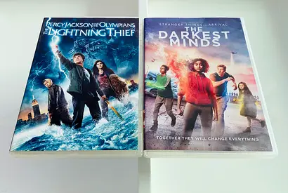 Percy Jackson: The Lightning Thief / The Darkest Minds Movie DVD’s