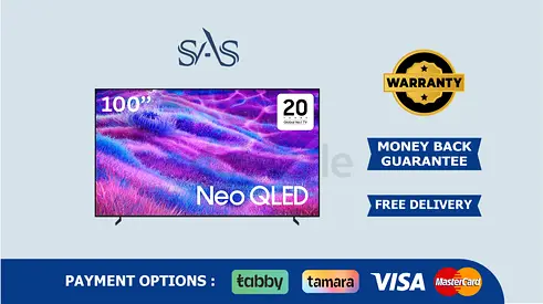 Samsung 100 inch Neo QLED 4K TV | Mini LED | New | Warranty | Fast Delivery | 100QN80F