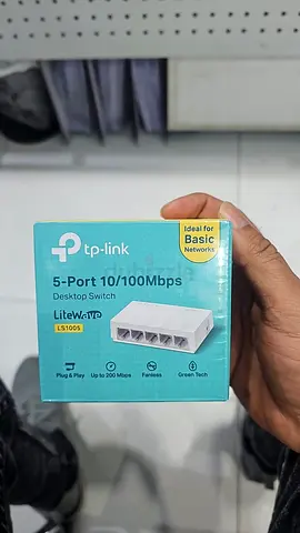TP-Link 5-Port 10/100Mbps Desktop Switch (LS1005) - Brand New Box