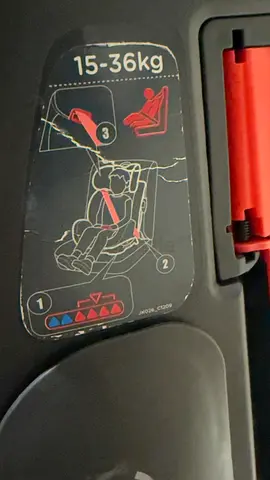 Used child car booster/seat suitable for 15-36 kg (single unit)