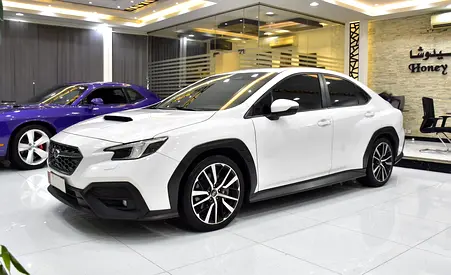 AED 1,685 EMi at 0% DP | Subaru WRX TS Eyesight ( 2022 Model ) in White Color GCC Specs